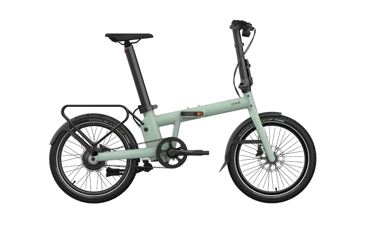 Eovolt Afternoon 20” Pro Folding Ebike Smoked Green