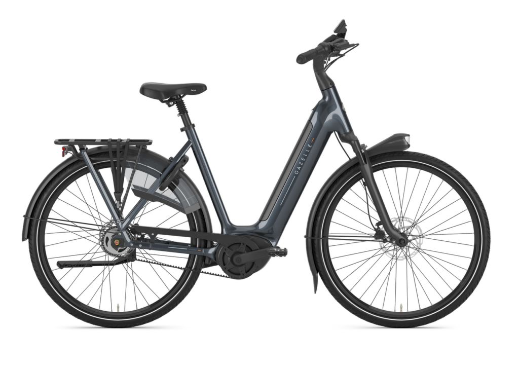 Gazelle Grenoble C5 eBike Low Step Anthracite Grey